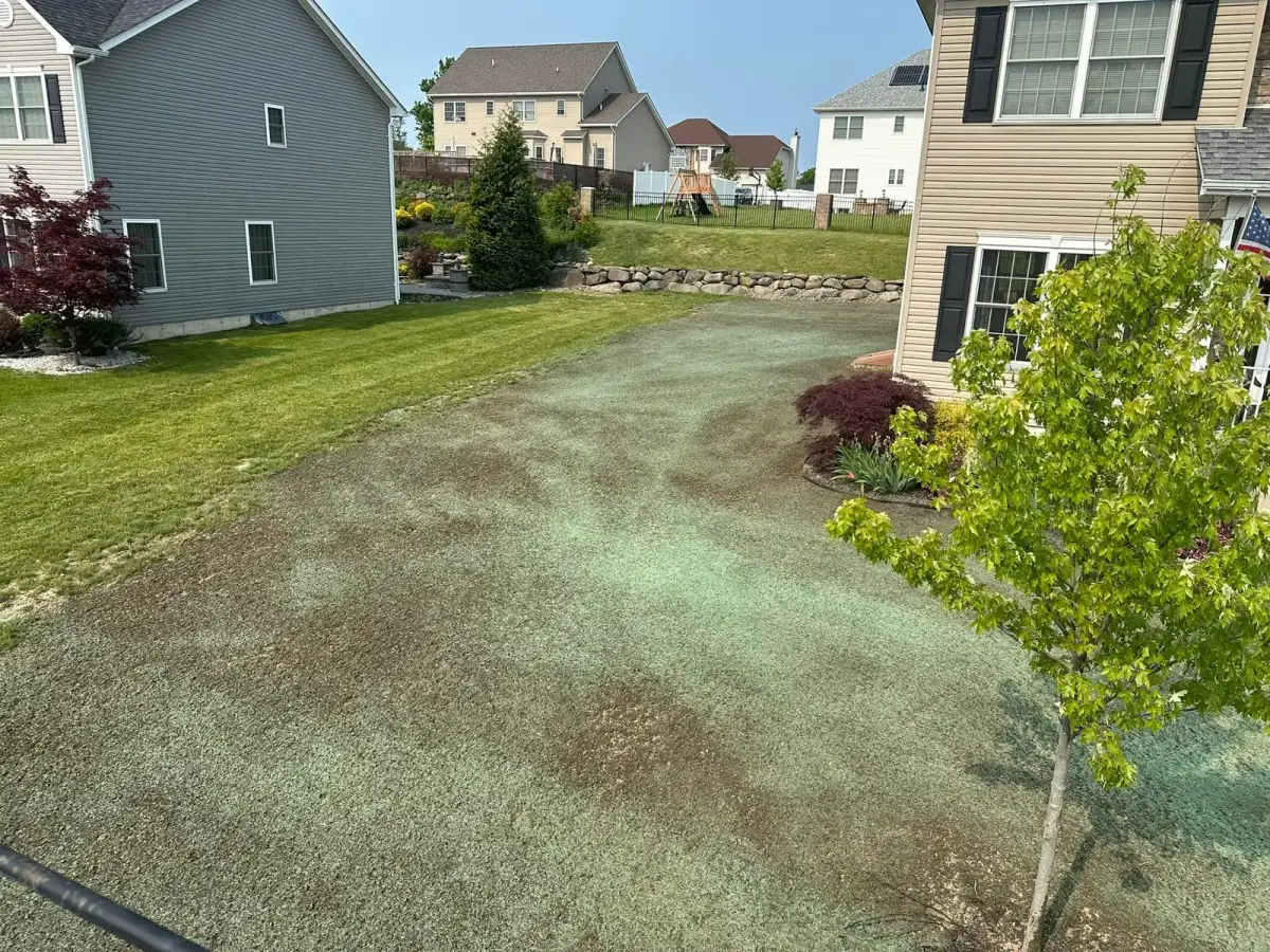 Hydroseeding lawn installation in New Windsor, NY